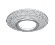 Светильник Gauss Antique CA026 круглый белый/серебро Gu5.3