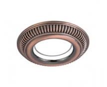 Светильник Gauss Antique CA040 круглый темная бронза Gu5.3