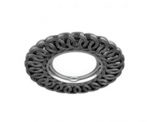 Светильник Gauss Antique CA042 круглый серебро/черный Gu5.3