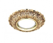 Светильник Gauss Antique CA050 круглый бронза Gu5.3