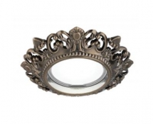 Светильник Gauss Antique CA053 круглый бронза Gu5.3