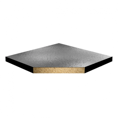 Плита фальшпола из ДСП K&R Design W38St/Al