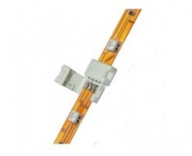 Клемма соединительная для светодиодных лент 5050 RGB Uniel UTC L4/B20 RGB White 020 Polybag 4 контакта 20 шт