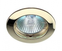 Светильник точечный Эра Kl1 Gd литой Mr16 12В 50Вт золото 253965
