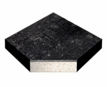 Плита INTERFLOOR 600х600х38 из ГВЛВ низ сталь 0,5 мм - верх керамогранит