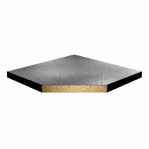 Плита фальшпола из ДСП K&R Design W38Al/Al