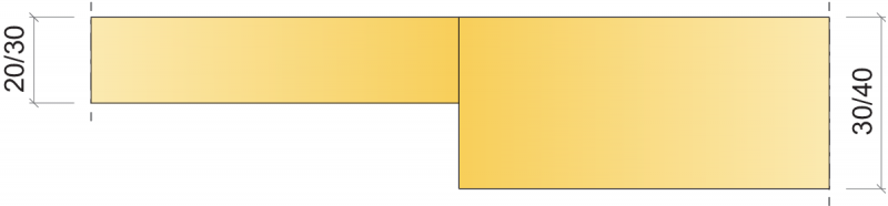 Ecophon Focus Levels 600x600x30