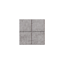 Квадратная панель средняя с разбивкой на квадраты, фаска по периметру Плейн F003.016