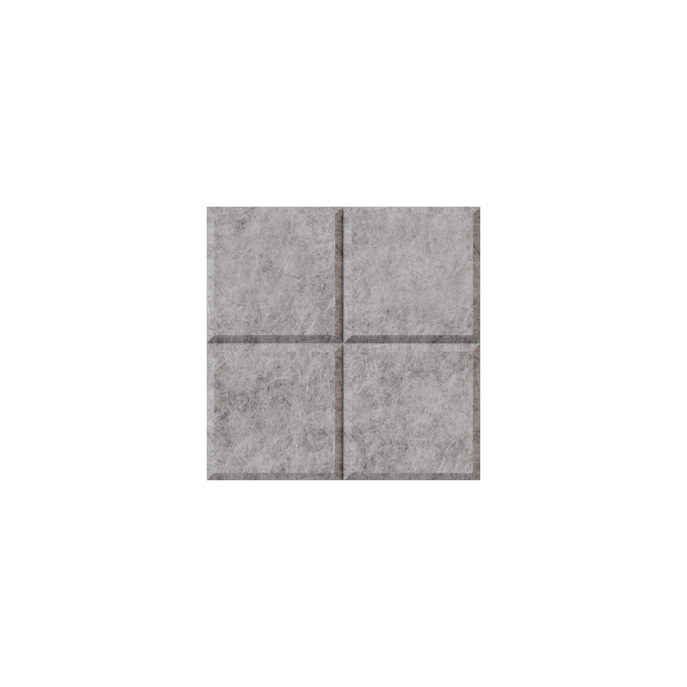 Квадратная панель из войлока средняя с разбивкой на квадраты Плейн KR003.016