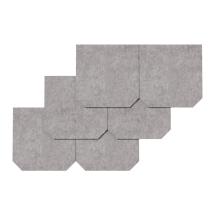 Настенная панель из войлока Tiles KR005.21