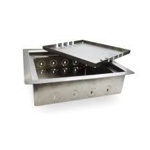 Напольный люк KR-SQ-10 Нерж (305х270х90)