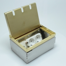 Напольный люк KR-SQ-3 Латунь верх (185х135х90)